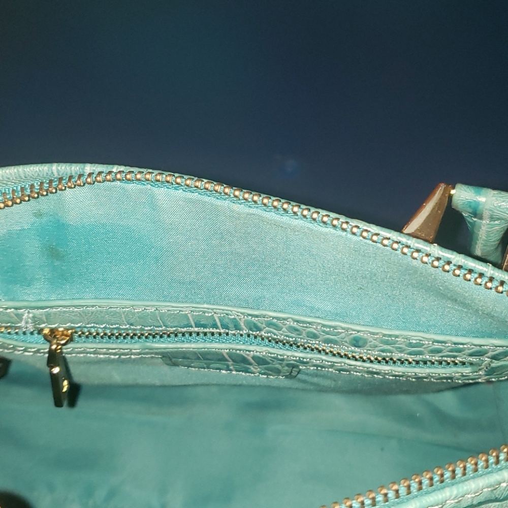 Turquoise Satchel - Picture 7 of 8